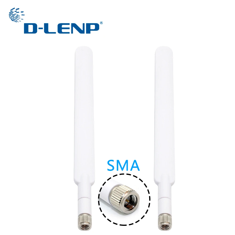 Dlenp 2 шт./компл. 4G антенна для LTE маршрутизатор SMA наружная Huawei B593 E5186 HUAWEI B315 B310 698