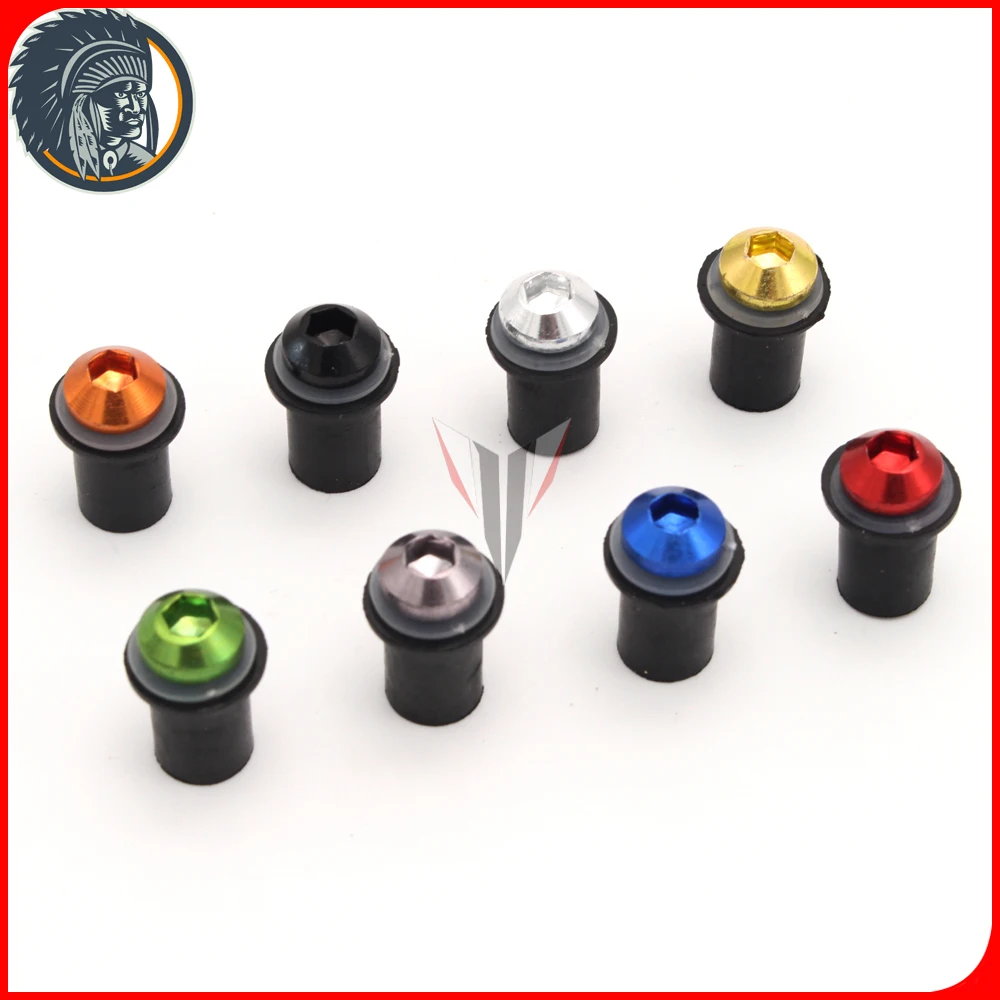 10 шт. 5 мм универсальный комплект винтов для ветрового стекла мотоцикла болты