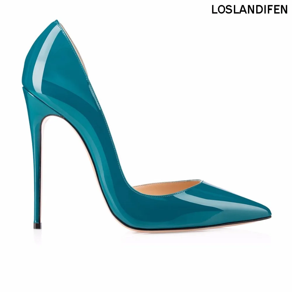 2018 новые женские модные простые туфли ручной работы на высоком каблуке Yriza 120 мм с