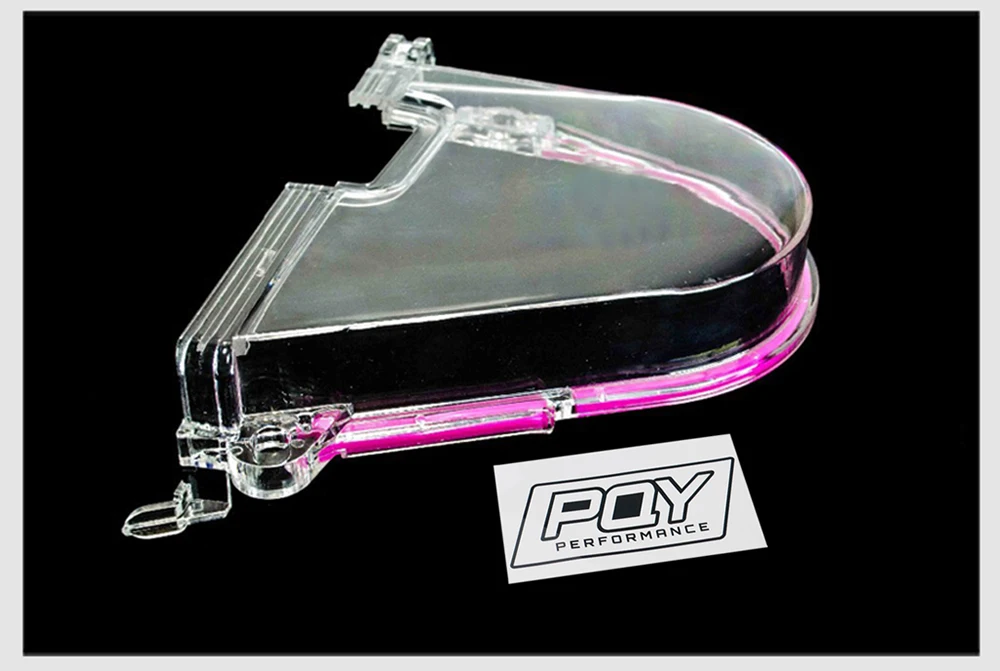 WLR Racing-CLEAR CAM зубчатый ремень ГРМ Крышка турбо кулачковый шкив для HONDA CIVIC 96-00 D15 D16 WLR6337