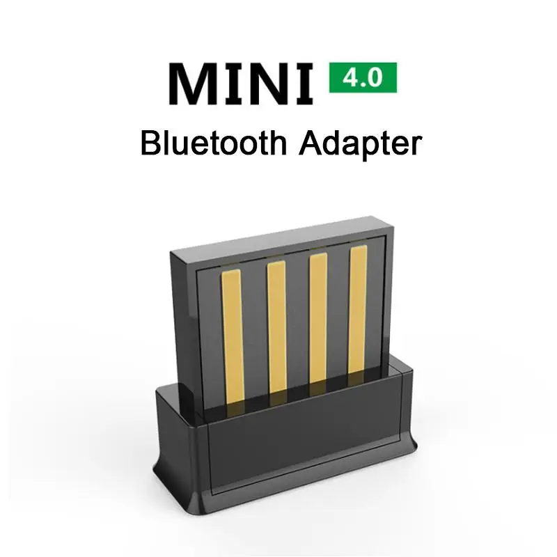 Беспроводной адаптер Bluetooth Mini 4 0 приемник bluetooth заглушки Поддержка Winows Linux Vista Mac OS