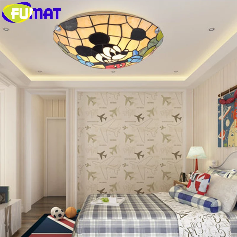 Потолочный светодиодный светильник FUMAT лампа в виде цветов для гостиной детской