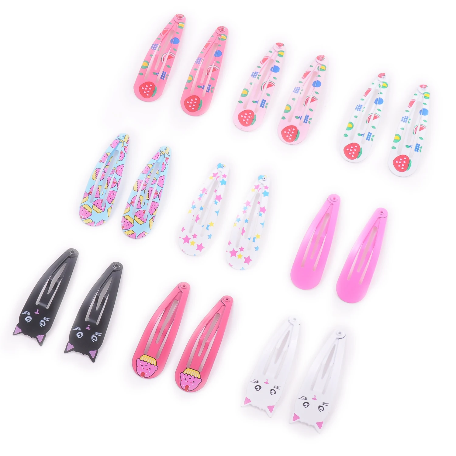 18 шт аксессуары для волос маленьких девочек Женские детские заколки с