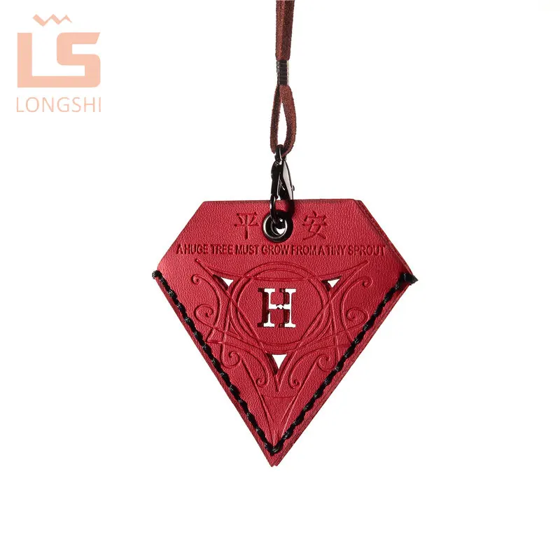 Автомобильные украшения ручной работы верхний слой кожа зеркало заднего вида