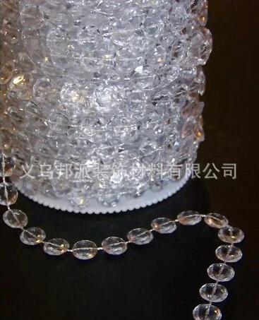 30 метров/99 футов/рулон 10 мм акриловые стразы|strand|strand beads |