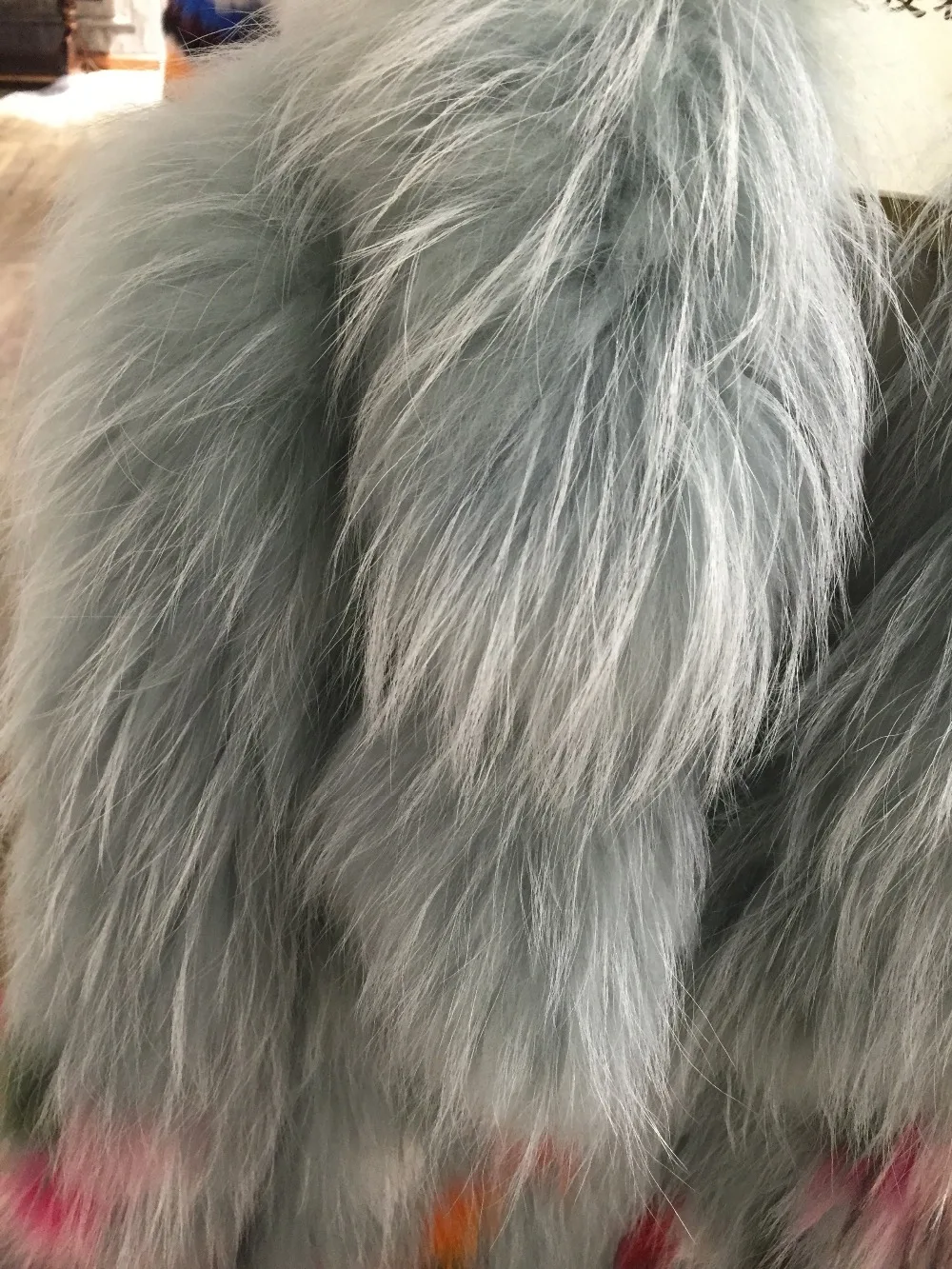 SQXR шуба из натурального меха енота вязаное меховое пальто женская меха|knitted fur