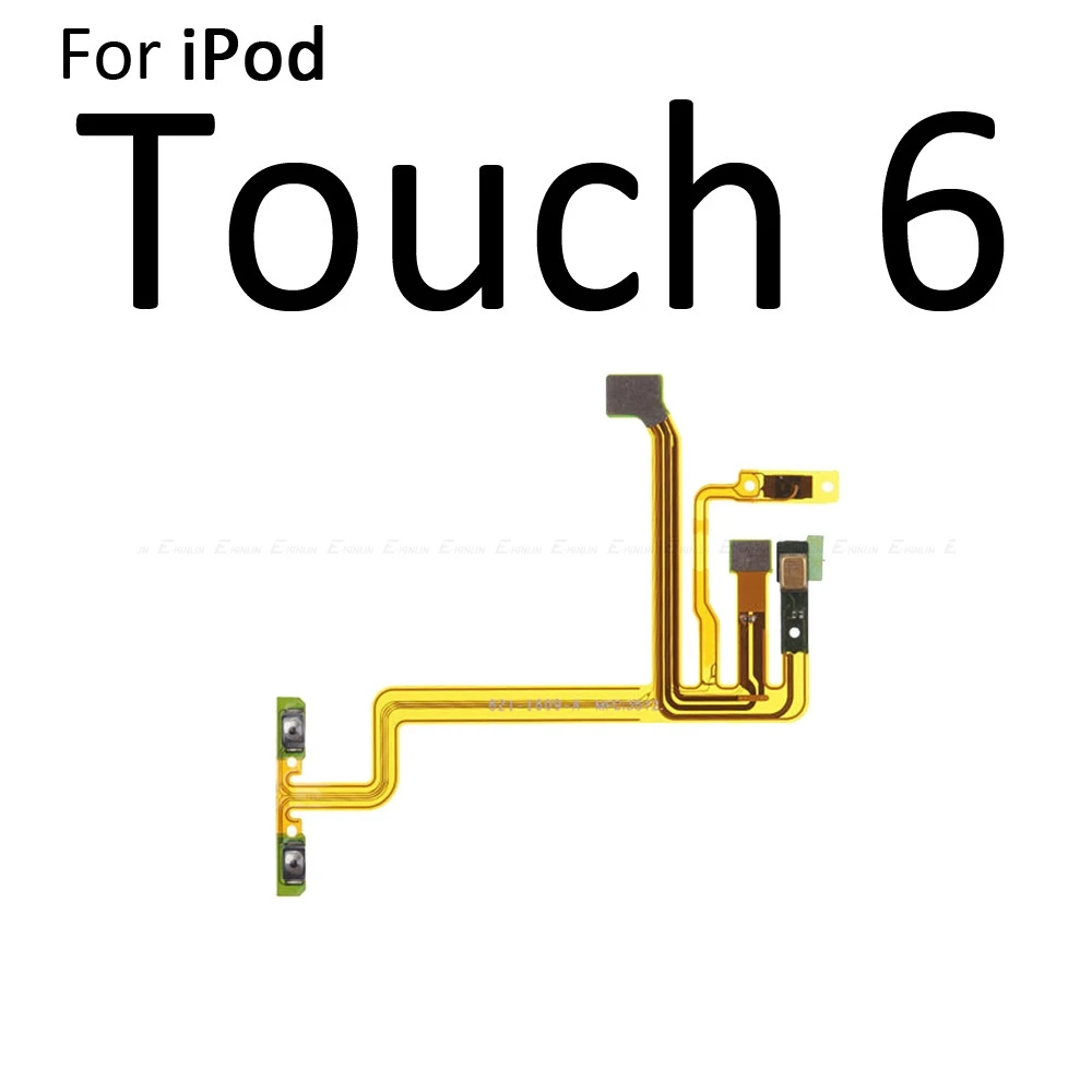 Кнопка громкости кнопка включения выключения гибкий кабель для iPod Touch 2 3 4 5 Nano 6 7