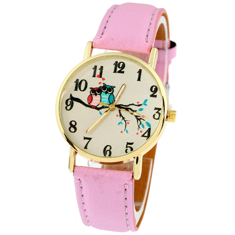 Женские платиновые часы Gnova модные романтичные с золотым циферблатом из