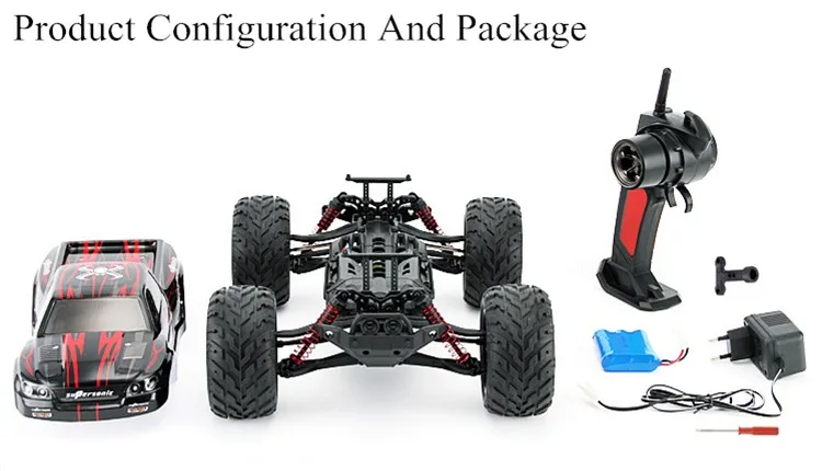 Горячие игрушки RC автомобили 2,4 г Big foot Monster Off-road 50 км/ч высокая скорость скалолазание Off-road пульт дистанционного управления Автомобильные Игрушки транспортные средства