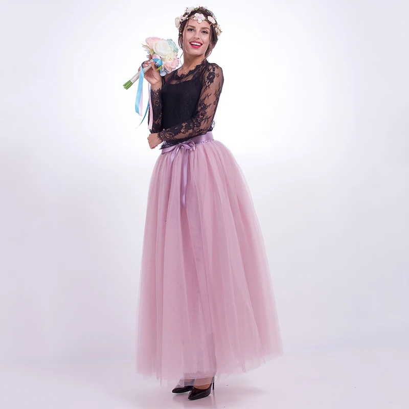 Лето 2017 юбка пачка с высокой талией для взрослых женская осенняя длинная