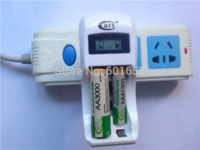 BTY C902 LCD Smart Universal Current Charger for NiMH 1.2V C AA AAA 9V charger | Электроника