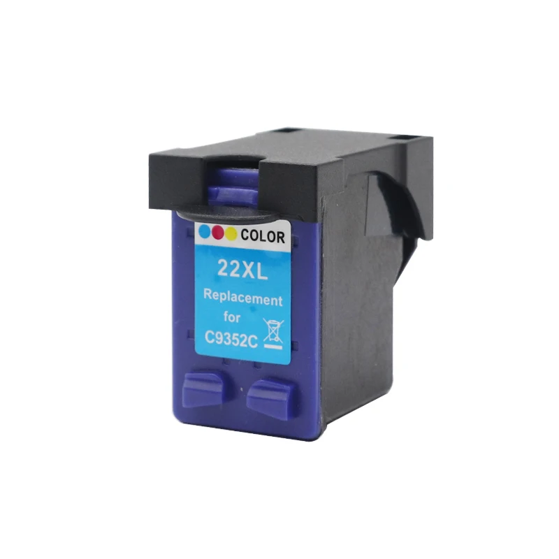 Картриджи чернильные совместимые с HP 22 цветов 1 шт. для принтера 21 Deskjet 3915 D1320 D1530