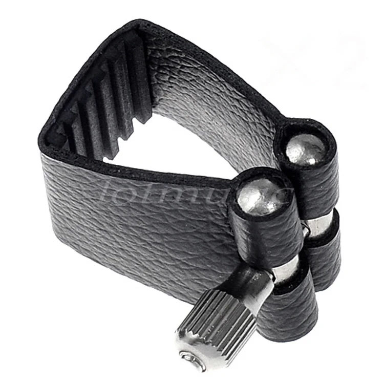 Tenor Sax Лигатура для саксофона аксессуары из искусственной кожи музыкальных