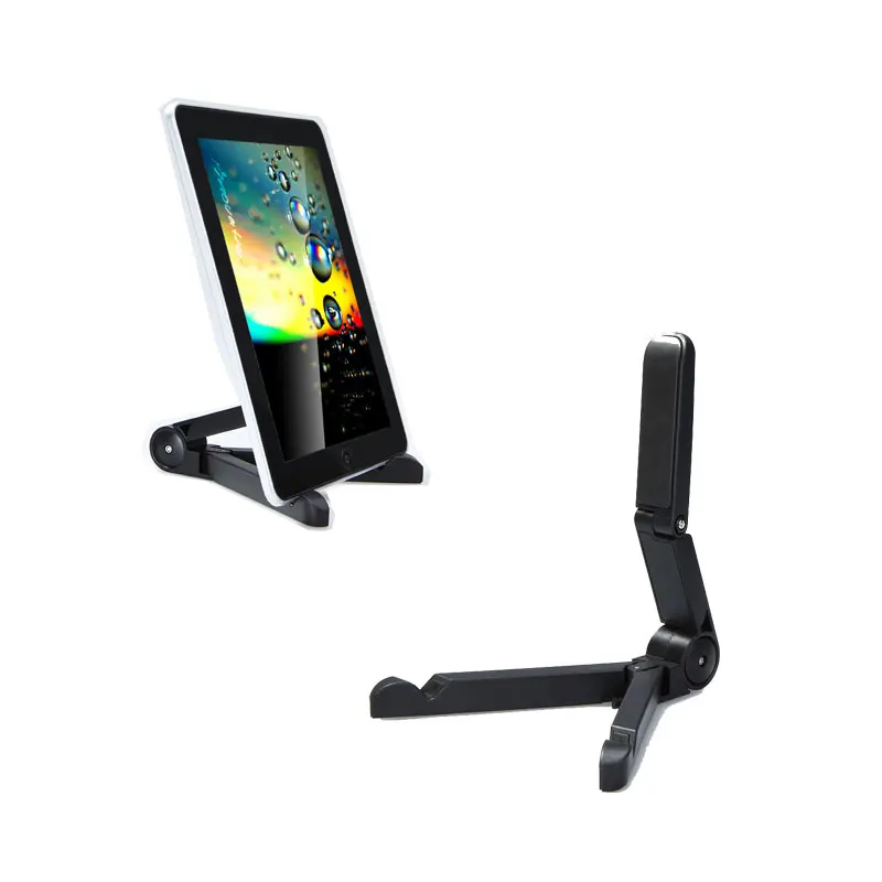 Гибкий Планшеты подставка для телефона чехол для iPad 2/3/4 Air/2 Mini для iPhone 4 5S, 6, 6 S, Plus, для Galaxy S5 S6 край 360 градусов в сложенном виде