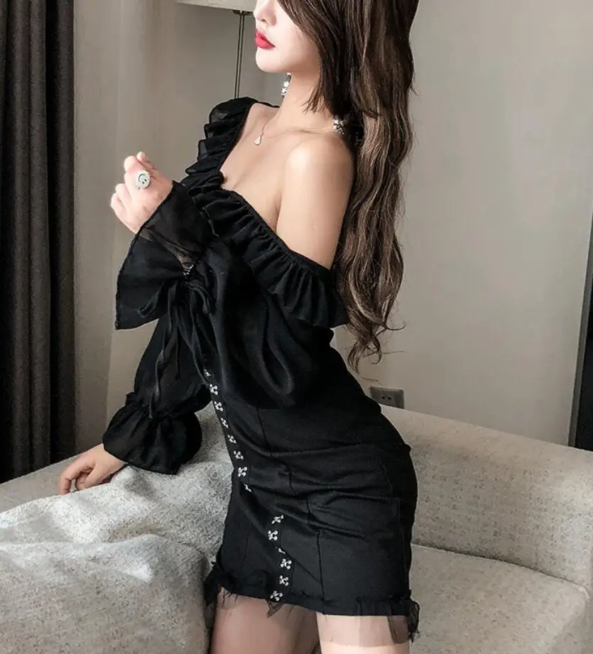 Vestidos бесплатная доставка новинка корейское высокое качество v образный вырез