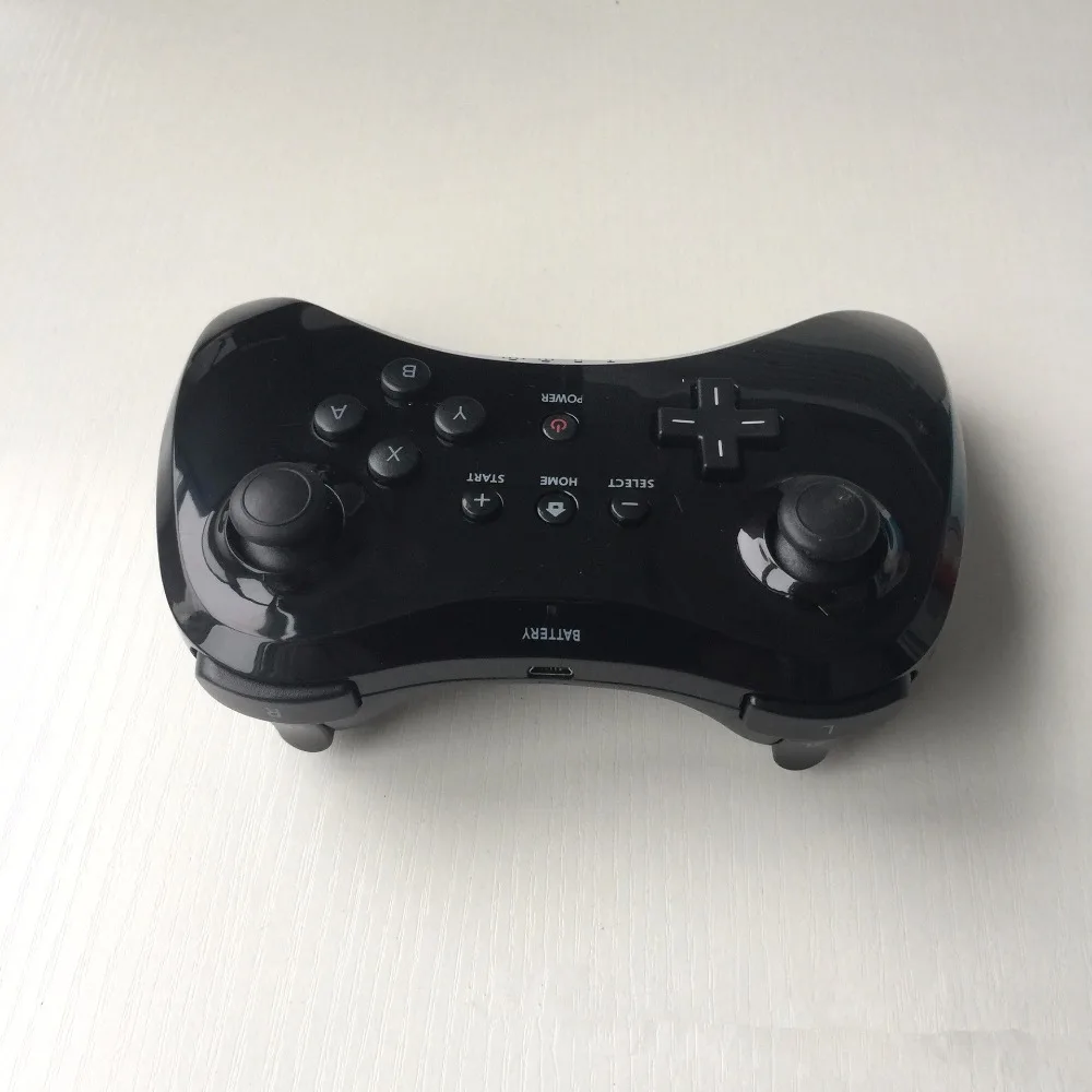 Беспроводной пульт дистанционного управления с usb-кабелем для Nintendo wii U Classic Dual Bluetooth Gamepad, обновление игрового геймпада