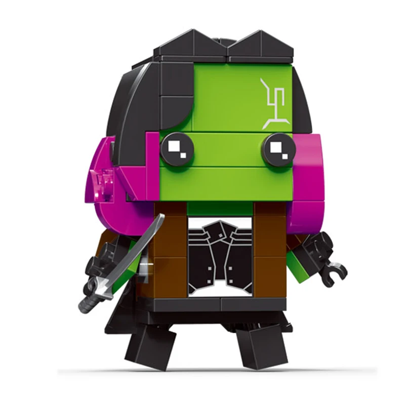Style 22 Decool мини-фигурки с надписями DC Marvel Super Heroes Endgame Мстители Бэтмен Brickheadz строительные блоки кирпичи игрушки - Цвет: Style 22