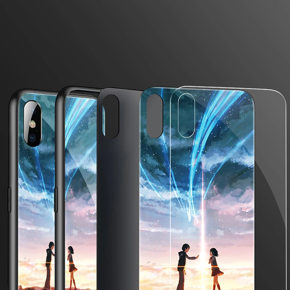 Чехол из закаленного стекла для телефона Apple iPhone 6 чехол iphone x 10 8 7 6s plus 6plus 7plus