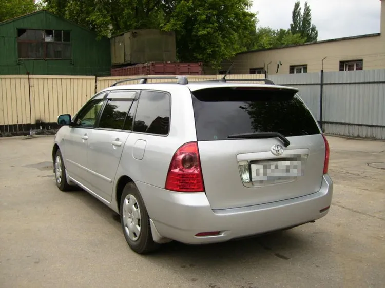 Для Toyota Corolla FIELDER 2005 2009 светодиодный спойлер заднего крыла спойлеры крыльев