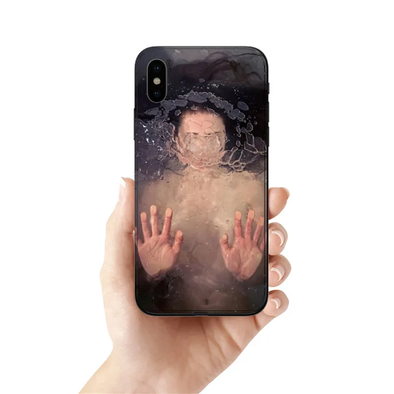 Moda Abstrato Arte Subaquática Menino &amp Casal caixa Do For o iphone 7 8 Plus 11 12Pro Mini capa Suave volta Funda Coque | Мобильные