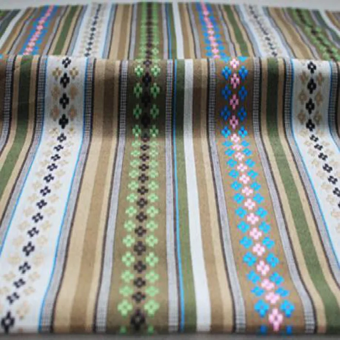 Богемная льняная хлопчатобумажная ткань в стиле кантри для лоскутного шитья