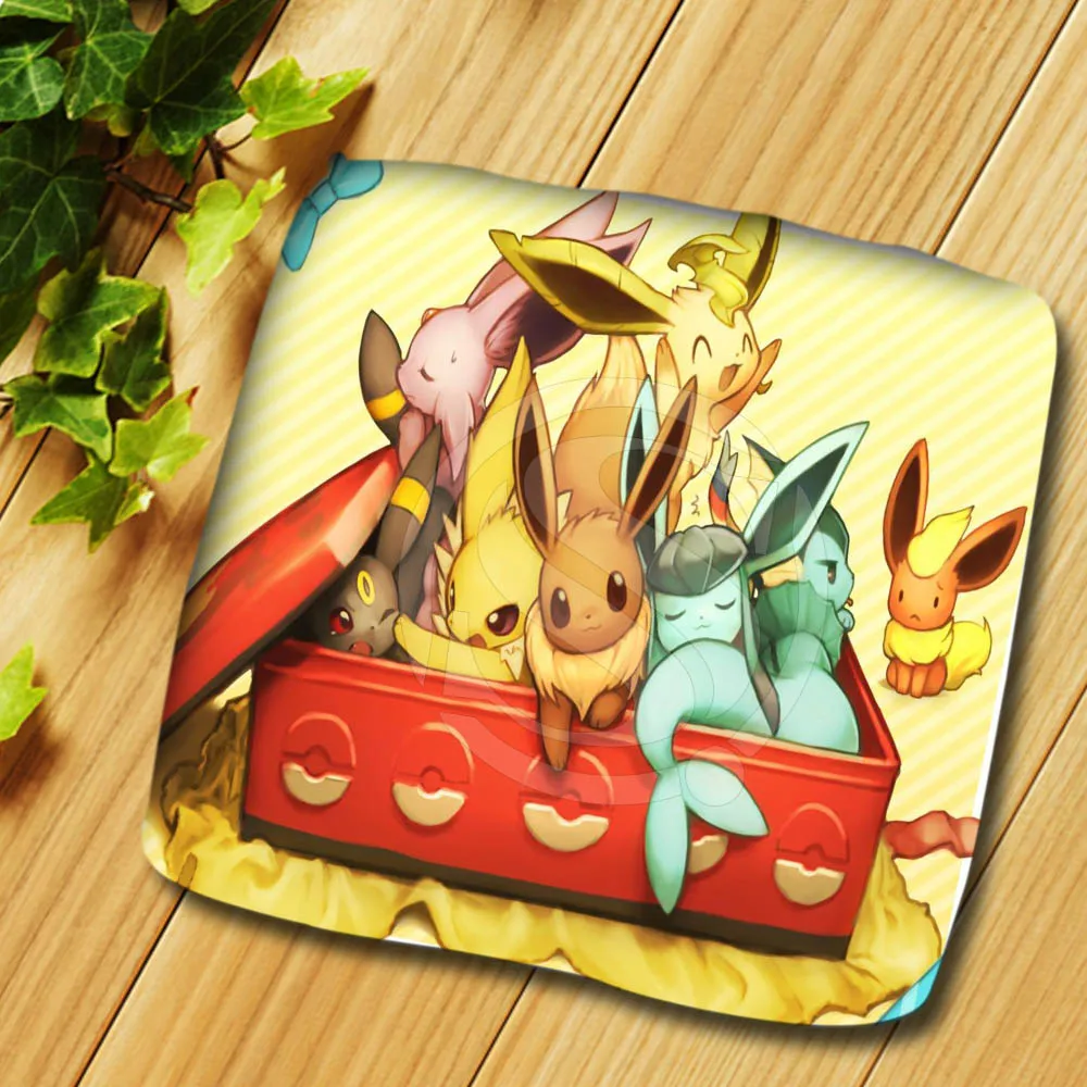 Пользовательские Eevee мультфильм аниме Хлопок Полотенца Мягкий Лицо Полотенце