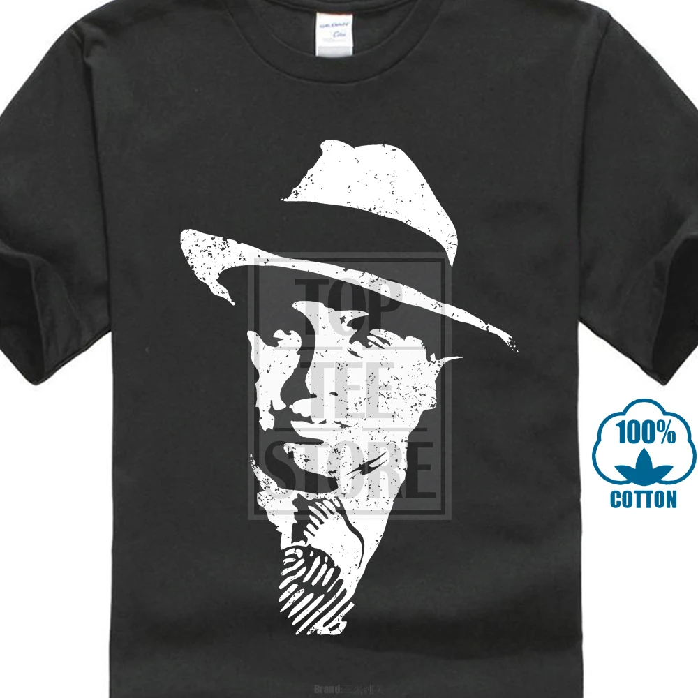 Al Capone винтажная портретная футболка мафиозная мафия семья Чикаго Гангстер босс