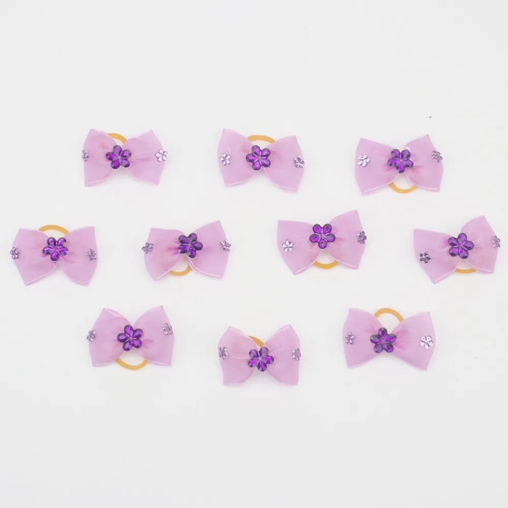 Small Dogs Accessories Bows Hair Product Yorkshire terrier For Pets Supplies Grooming animali accessori per cani | Дом и сад