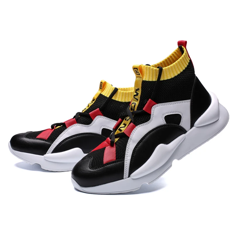 Mens Autumn &amp Winter Sneakers High Top Brand Shoes Casual Men Shoe Fashion Products Zapatos |