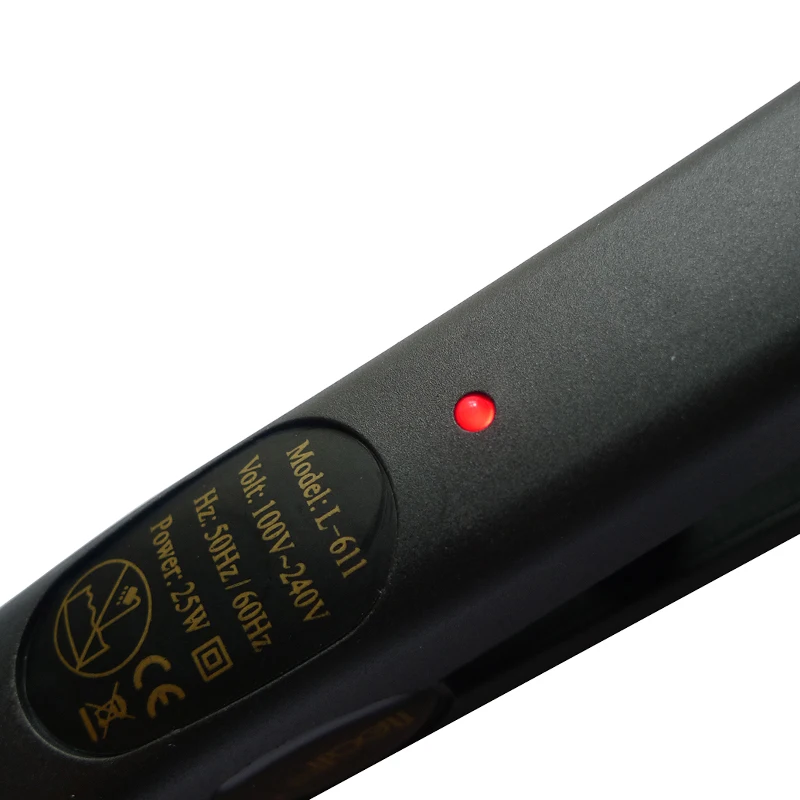 Утюжок для наращивания волос термоусадочный коннектор плоскогубцы черный ЕС