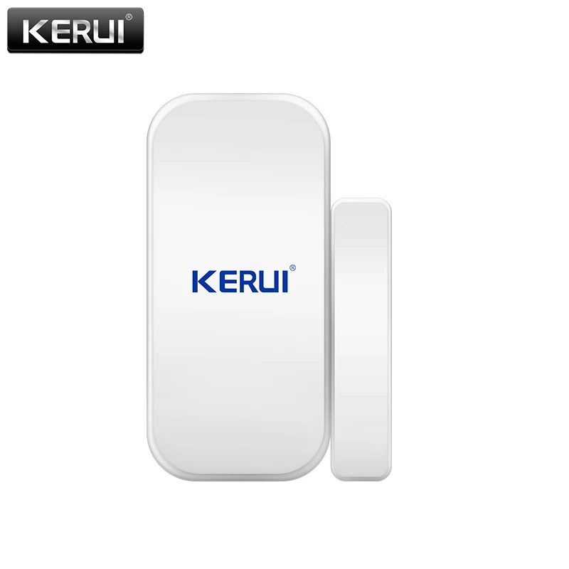 KERUI 433 МГц беспроводной датчик двери, окна, открытый детектор GSM PSTN домашняя сигнализация, домашняя охранная Голосовая охранная умная сигнализация - Цвет: Kit1 Door Sensor