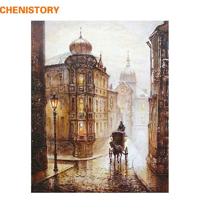 Набор для раскраски по номерам на холсте с рисунком|diy painting|painting diyvintage painting |