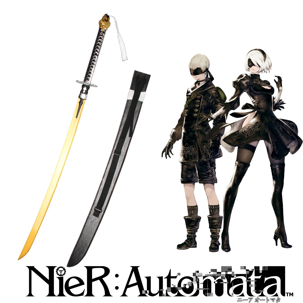 Меч для косплея NieR Automata Yorha No.9 Тип S 9S аниме игра настоящий катана меч из