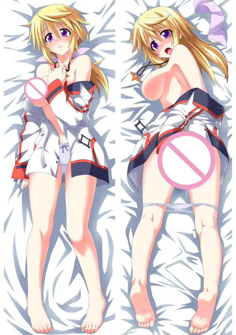 Наволочка для подушки с персонажами аниме Infinite Stratos Сесилия Элкотт & laura bodewig