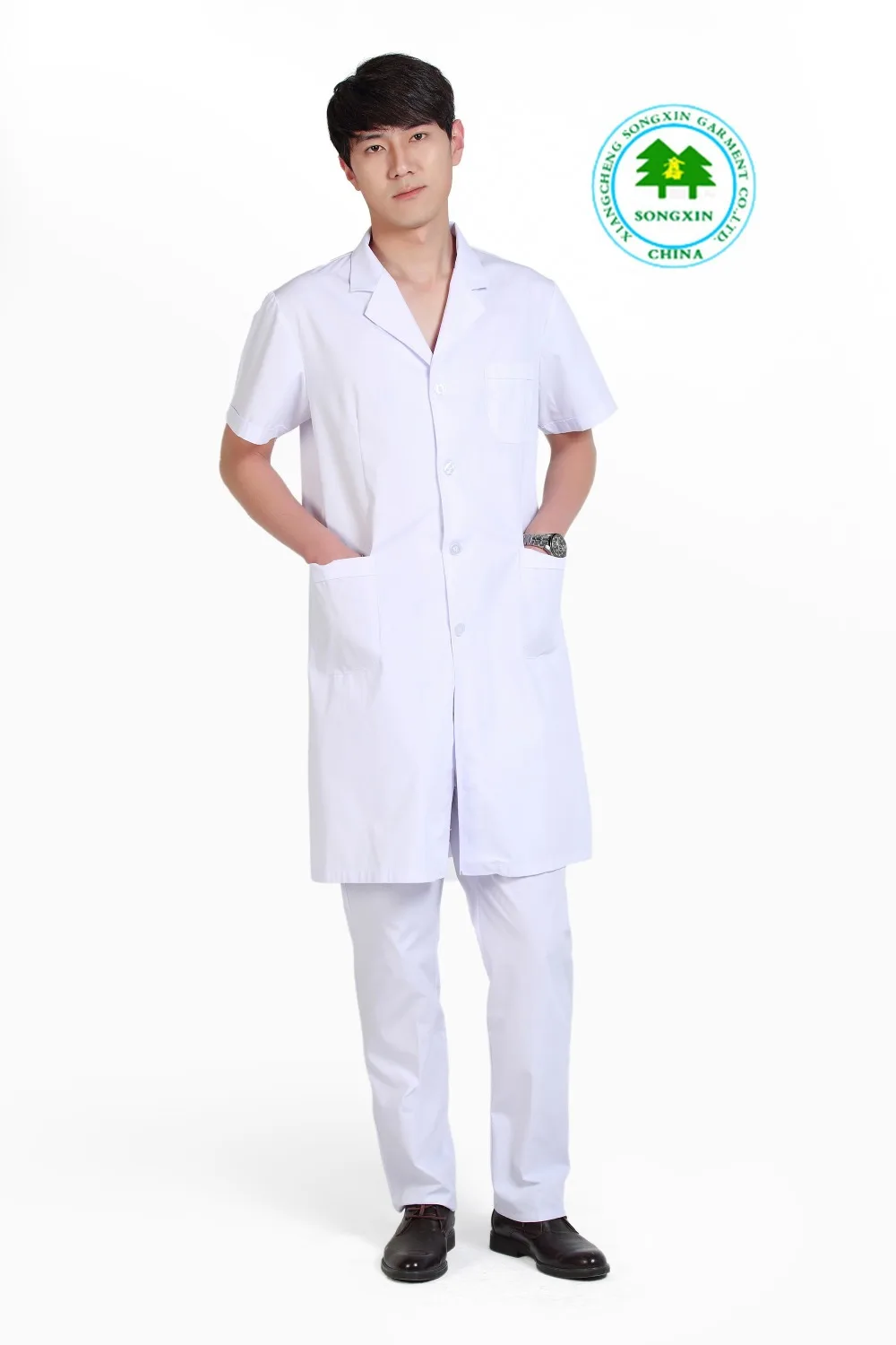 Бесплатная доставка ОЕМ больницы спецодежды доктор Равномерное лабораторный