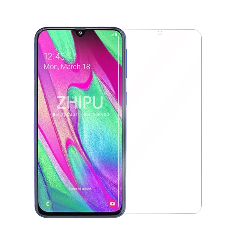 2 шт закаленное стекло для samsung Galaxy A40 Защитная пленка 2.5D 9H закаленное стекло для samsung A40 SM-A405F/DS защитная пленка