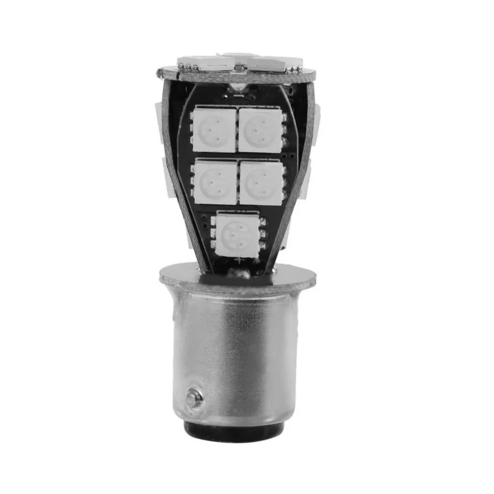 1 шт. 1157 BAY15D 18SMD CANBUS OBC безошибочный сигнал P21/5 Вт красный/желтый/белый автомобиль 18