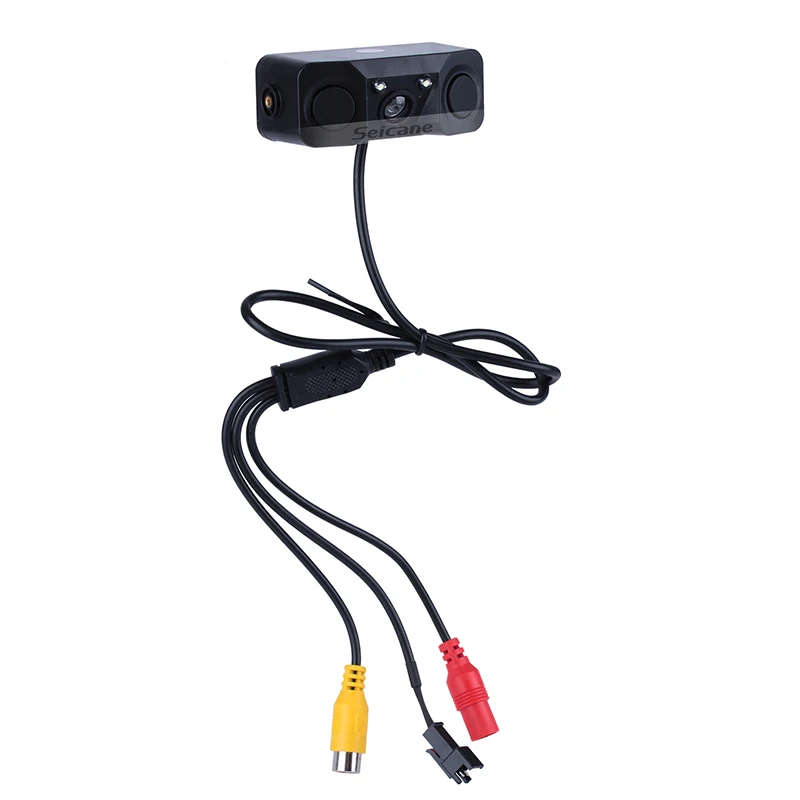 Seicane HD 3 в 1 звуковая сигнализация CCD автомобильная система заднего вида