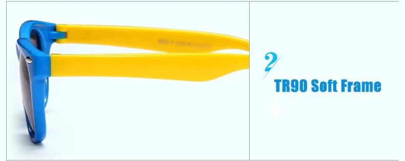 JIANGTUN 12 Цвет очки детские фирменные поляризационные женские солнцезащитные очки безопасности для маленьких мальчиков Одежда для девочек, для мамы и детей прекрасный очки с УФ-защитой Óculos Infantil