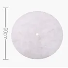 1 шт. белые плюшевые юбки для рождественской елки, меховой ковер, Рождественское украшение для дома, юбки для рождественской елки, Новогоднее украшение