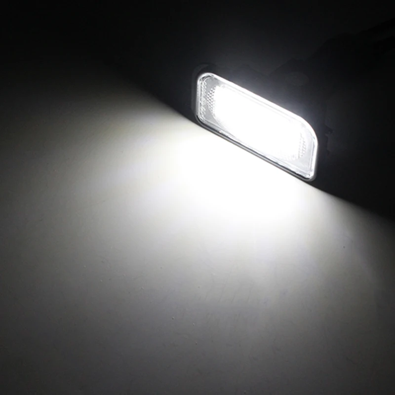 2x Canbus 18LED 3528 SMD лампа для номерного знака супер белый 6000k Mercedes Benz W203 4D C230 C240 C320 C280 AMG