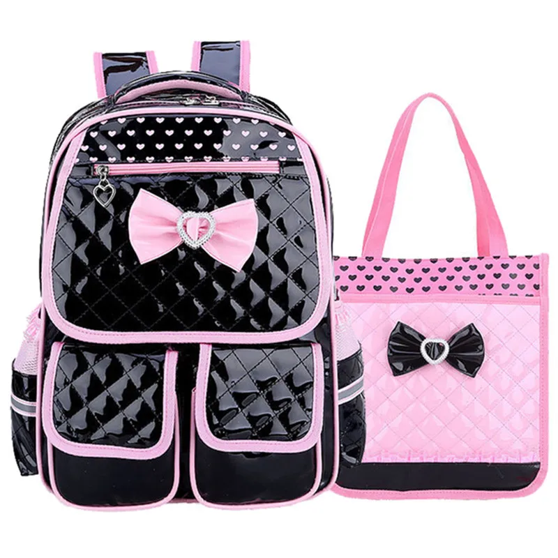 Школьные сумки для девочек-подростков, водонепроницаемый дорожный рюкзак, детский ортопедический рюкзак, 2 шт./компл., школьный рюкзак, sac ...