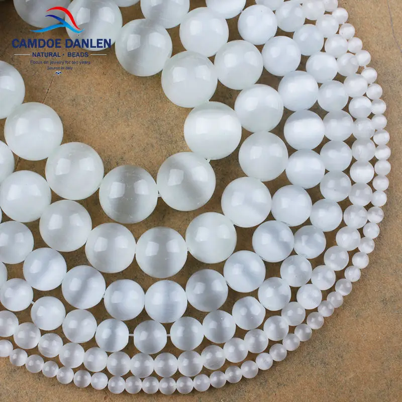 Бусины кошачий глаз из натурального стекла 4/6/8/10/12/14 мм|cat eye beads|eye beadglass string |