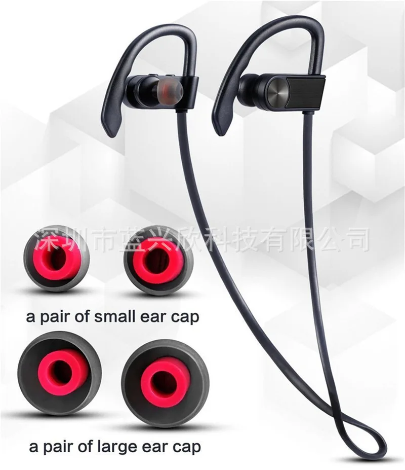 Bh 01 BH01 гарнитура Bluetooth CSR8635 Спорт Беспроводной наушники с микрофоном музыке