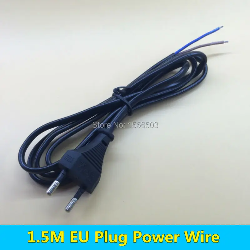 1 5 м шнур питания с европейской вилкой провод переменного и постоянного тока