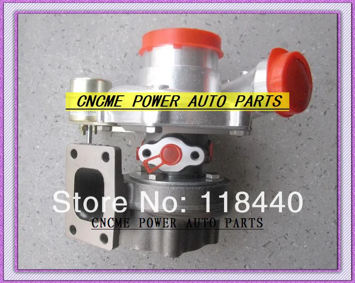 Турбокомпрессор GT28 GT2870 T25 с фланцем. 60 A/R COMP .64 для NISSAN 180SX S13 CA18DE водяным