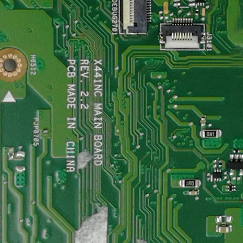 С 4 Гб ОЗУ ядра X441NC материнская плата для ноутбука For Asus X441N A441N тест оригинальный
