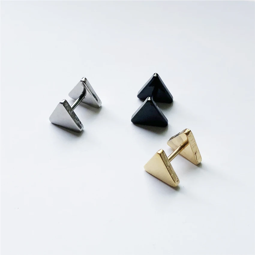 2 шт. женские серьги-гвоздики из нержавеющей стали | Украшения и аксессуары