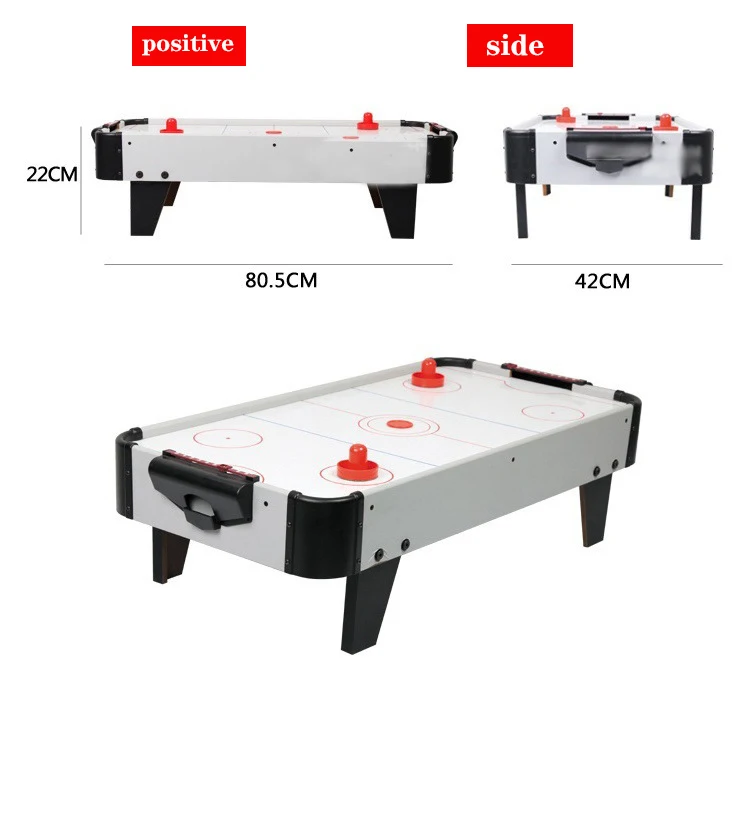 Электрическая воздушная хоккейная настольная игра плавающий стол Шайба детская