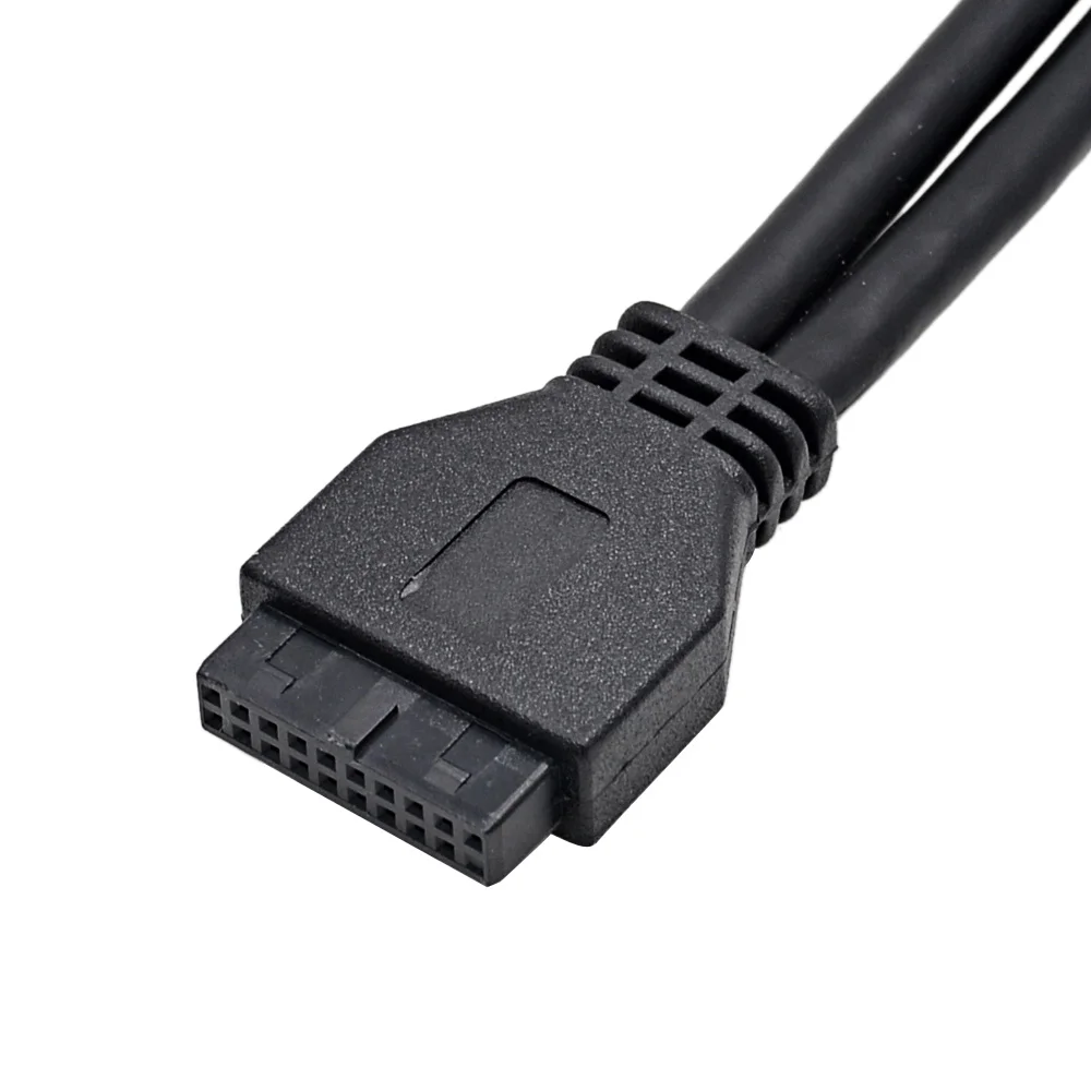 XX производительность 20 Pin 2 порта USB 3 0 концентратор USB3.0 Передняя панель кронштейн